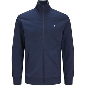 JACK & JONES Jjepaulos Noos Pls Sweatshirt met ritssluiting voor heren, Donkerblauw