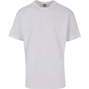 Urban Classics Oversized Inside Out Tee T-Shirt Homme, Blanc, M