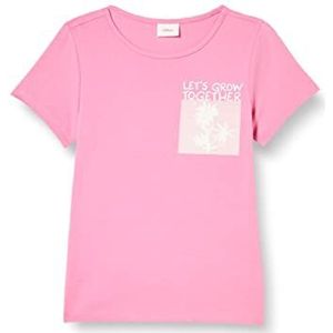 s.Oliver T-shirt met korte mouwen T-shirt met korte mouwen voor meisjes, Lila.