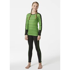 Helly Hansen Uniseks kinderbroek Jr Graphic LIFA Merino set, groen, 16 jaar EU