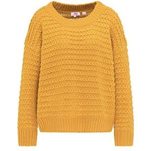 NALLY Gebreide trui voor dames, Mosterd