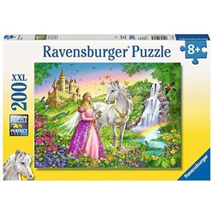 Ravensburger - 12613 - XXL puzzel 200 stukjes - prinses en haar paard