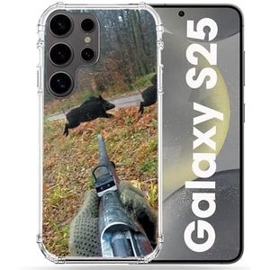 Cokitec Coque Renforcée pour Samsung Galaxy S25 Chasse Vision Tir