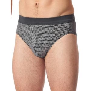 Schiesser Minislip - Comfort Fit herenslips, Antraciet 181118