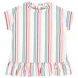Noppies G Dress Ss Rotonda STR babymeisjes jurk meerkleurig (Hot Red P020), 62, meerkleurig (Hot Red P020)