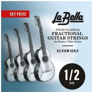Labella FG112 snaren voor klassieke gitaar, 1/2, 53 cm