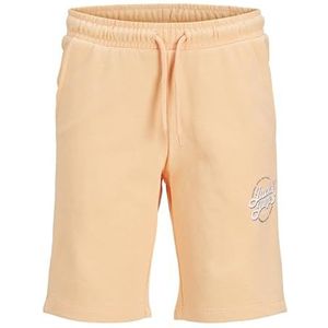 JACK & JONES Joggingshorts voor jongens, slim fit, voor kinderen, abrikoos ijs