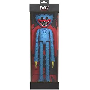 Bizak Poppy Playtime actiefiguur 30 cm in de originele doos van het spel met dubbelzijdig, een met tanden en een andere zonder hen, herschept het deel van het videospel, vanaf 6 jaar (64230011)