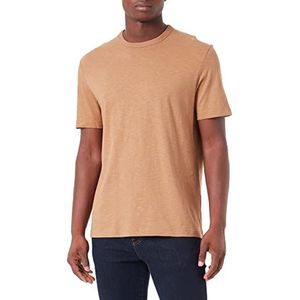 s.Oliver T-shirt met korte mouwen, heren, bruin, maat L, Bruin