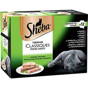Mars Sheba Terrines Classiques 6-pack (6 x 12 x 85 g)