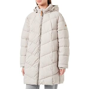 camel active Lange bufferjas met modern stiksel COAT voor dames, Amandel