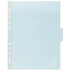 Durable 560719 Function Panel PVC-map voor A4-documenten, met tabblad, neutrale kleur, transparant, 5 stuks