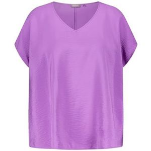 Samoon Damesblouse, Soft Plum, 48, Soft Plum