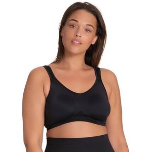 DORINA Flex sportbeha, dames, zwart, 90 C, zwart.