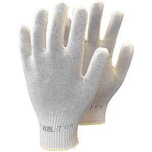 JS RJ-WKS6 beschermende handschoenen in 6 maten, beige, 10 stuks