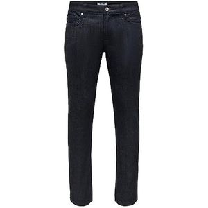 ONLY & SONS Heren Jeans, Denim blauw