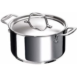 Beka Chef Kookpot met Deksel - Rvs - Ø 24cm - 5L