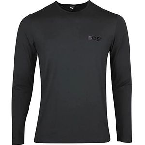 BOSS Lsshirtrn Thermal+ UNDERW_heren lange mouwen zwart 1, XXL, Zwart 1