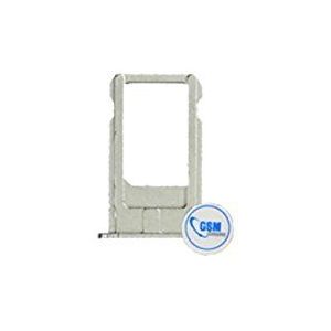 gsm-company*de Micro SIM kaarthouder voor Apple iPhone 6 (4.7) zilver # itreu