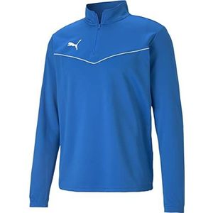 Puma TEAMRISE 14 zip training sweatshirt, lichtblauw, azuur, XS, Azur