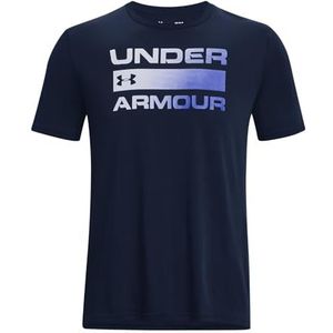 Under Armour Ua Team Issue Wordmark T-shirt voor heren, korte mouw, Akademie/grafiet