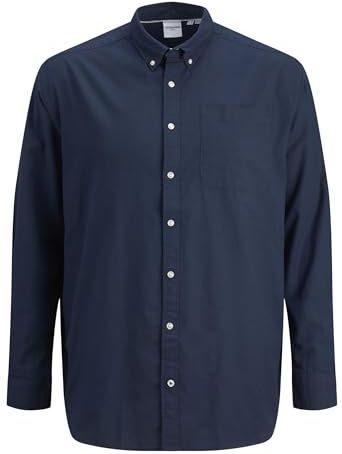 JACK & JONES Herenhemd, Oxford, grote maat, lichtblauw