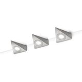 Wandlamp TRIO Leuchten Ecco - Nikkel (set van 3)