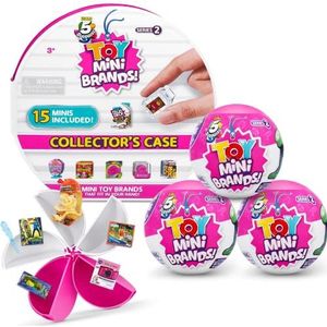 5 SURPRISE - Combo Pack Toy Mini Brands Series 2 Wave 2 (verzamelkoffer en 3 capsules) koffer, 77244-B