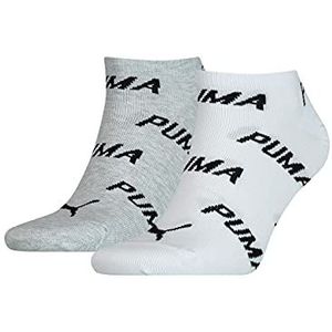 PUMA uniseks sokken, Wit/Grijs/Zwart