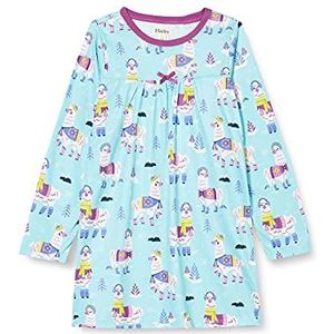Hatley Nachthemd met lange mouwen voor meisjes, mountaineer alpacas