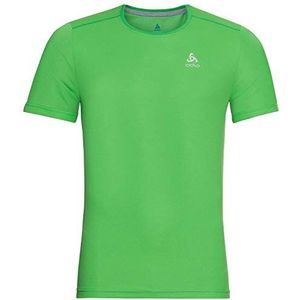 Odlo George T-shirt voor heren, ronde hals, korte mouw, Klassiek groen