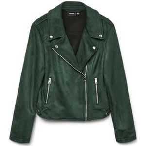 VERO MODA Vmjose Short Faux Suede Jacket Noos Damesjas, Pine Groen