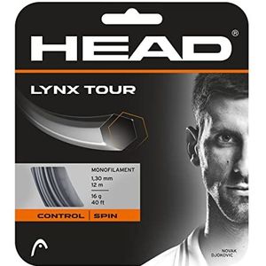 HEAD Lynx Tour Unisex volwassenen tennistouw, 1,20 mm, 18 g, grijs