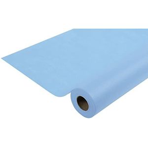 Pro Nappe - Art.nr. R782528I - Wegwerp tafelkleed van Spunbond-vlies - rol met 25 m lengte x 1,20 m breedte - kleur turquoise blauw - materiaal scheurvast, waterafstotend en afwasbaar