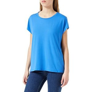 Only Onpclarisa Ls Train Tee Noos T-Shirt Activewear Femme, Strong Blue, L
