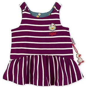 Sigikid Omkeerbare jurk voor babymeisjes, van biologisch katoen, casual jurk, babymeisje, blauw/lila