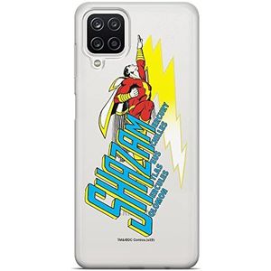 ERT GROUP Samsung A12 / M12 Original en officieel gelicentieerd DC Shazam 002 hoesje perfect aangepast aan de vorm van de mobiele telefoon, gedeeltelijk transparant