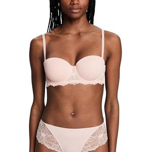 ESPRIT Camila Floral Lace Rcs Strapl.pad Gevoerde beha voor dames, Lichtroze