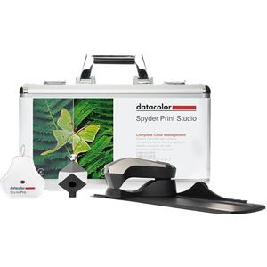 Datacolor Spyder Print Kit Studio - Spyder Print, SpyderPro en Spyder Cube in metalen koffer, volledig beheer van de fotokleuren, van vastleggen tot bewerken tot afdrukken