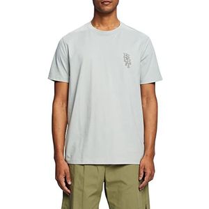 Esprit T- Shirt Homme, 045/Light Gunmetal., L