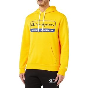 Champion Legacy Graphic Shop Authentic Powerblend Fleece Hoodie voor heren, Goud