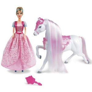 Grandi Giochi GG03022 prinses Assepoester met haar majestueuze paard