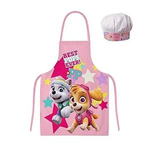 BrandMac Kinderschort – Paw Patrol – Best Pups (230008), roze, Eén maat, Roze