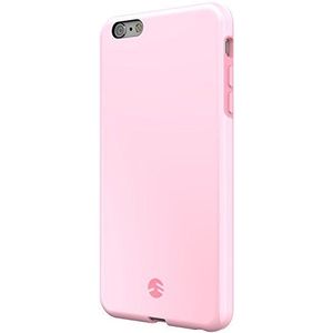 SWITCHEASY N+® Hybrid TPU Case met Native Touch knoppen voor iPhone 6S Plus, babyroze