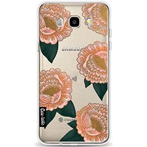 Samsung Galaxy J5 (2016) Hoes Slim TPU Case Beschermhoes Schokbestendig Krasbestendig Beschermhoes Winter Bloemenpatroon