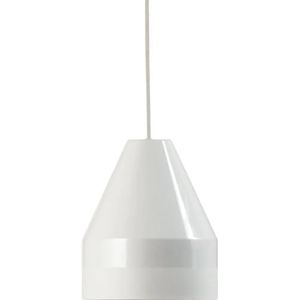 Dyberg Larsen Hanglamp, acryl, 18 cm, wit