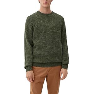 s.Oliver Men's 2118084 gebreide trui, groen, XXL, groen, Groen