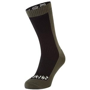 SEALSKINZ Starston Starston Halflange sokken voor koud weer, uniseks, 1 stuk, Groen