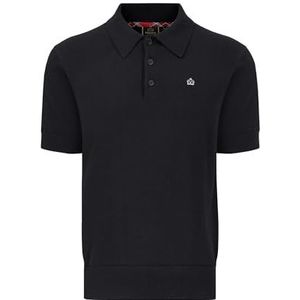 merc Archie Poloshirt voor heren, zwart.