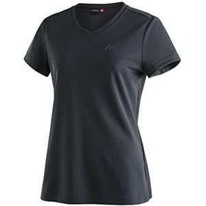 Maier Sports Trudy T-Shirt Femme, Noir Modèle EU 36 2022 T-Shirt Manches Courtes
